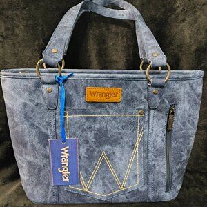 Wrangler Denim Blue Purse Brand New (332)